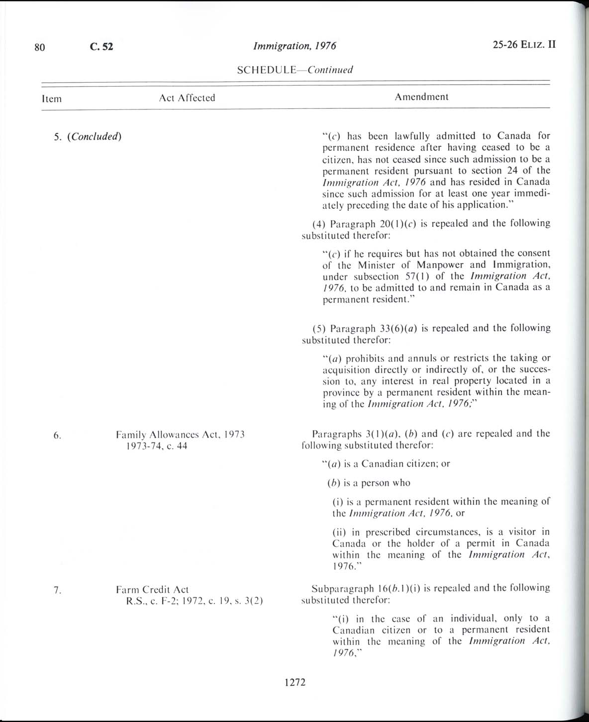Page 1272 Immigration Act, 1976