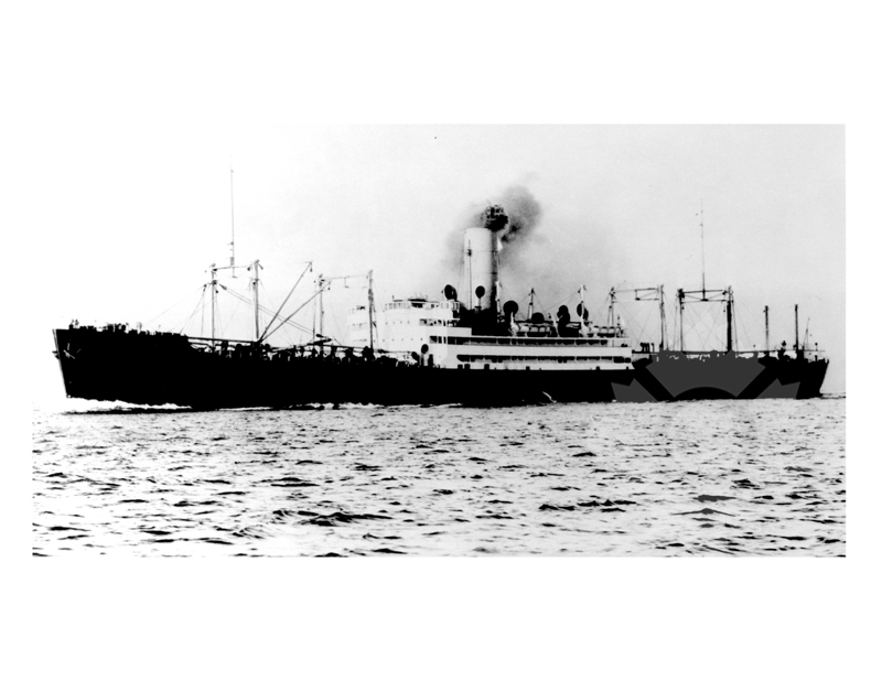 Black and white photo of the ship Beaverburn (SS)