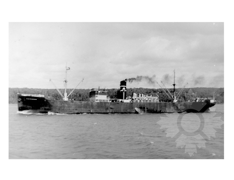 Black and white photo of the ship Cairnesk III (SS)