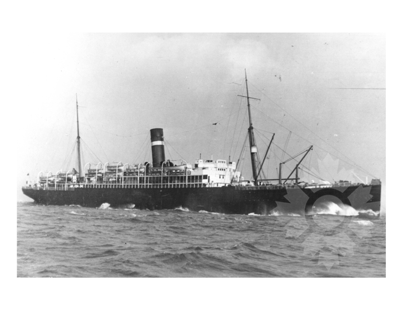 Black and white photo of the ship Canada III (SS)