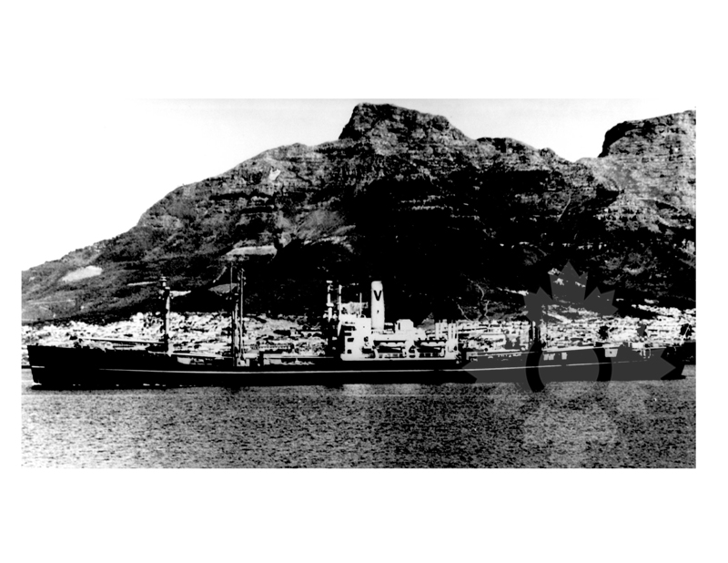 Black and white photo of the ship castel Bianco (SS)