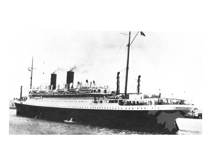 Black and white photo of the ship Cuba (SS) (1923-1945)