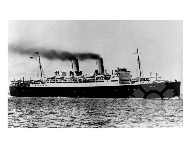 Black and white photo of the ship Duchess of Atholl A (SS) (1927-1942)