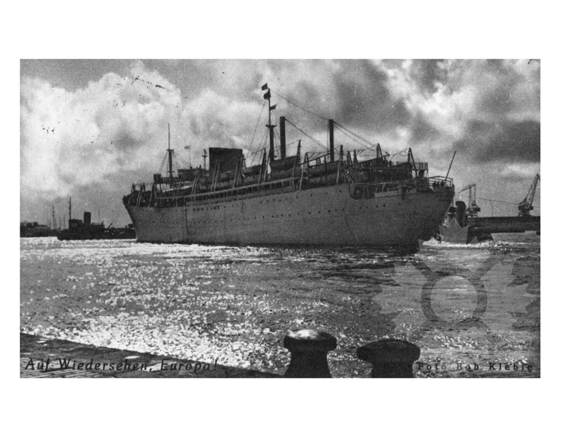 Black and white photo of the ship Fairsea (SS) (1949-1969)