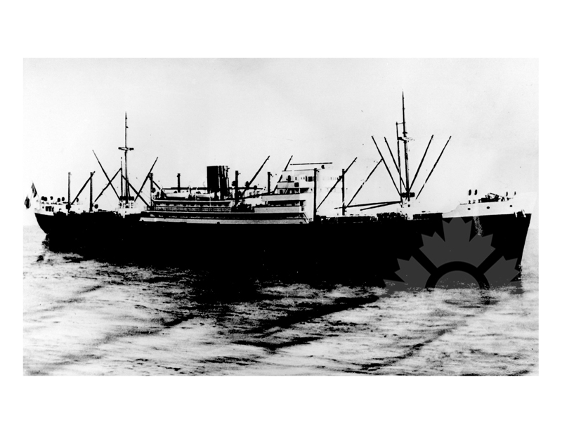 Black and white photo of the ship Indochinois (SS) (1939-1957)