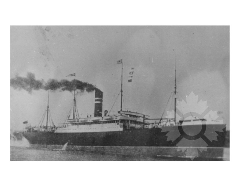 Black and white photo of the ship Lake Manitoba (SS) (1901-1920)