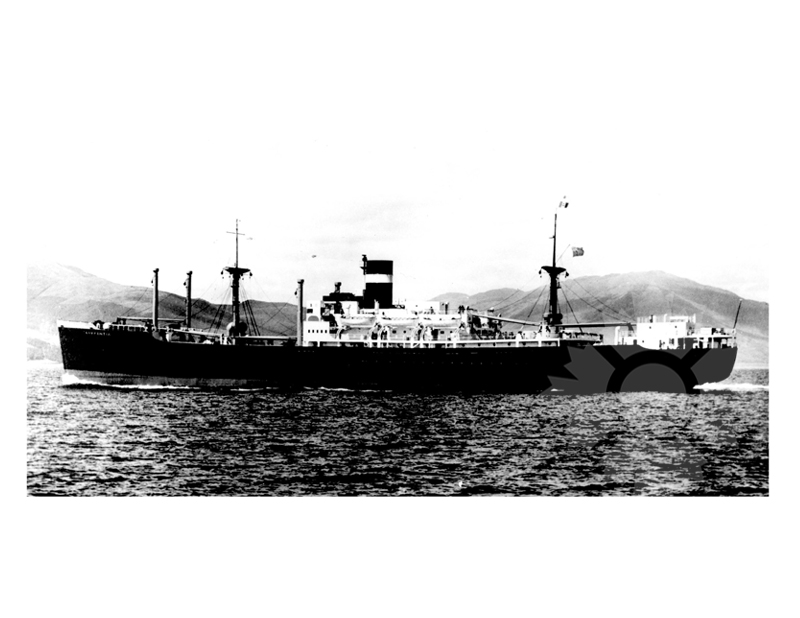 Black and white photo of the ship laurentia (SS) (1948-1967)