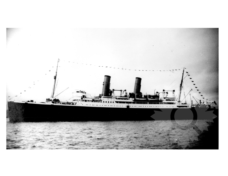 Black and white photo of the ship Montcalm (SS) (1920-1939)
