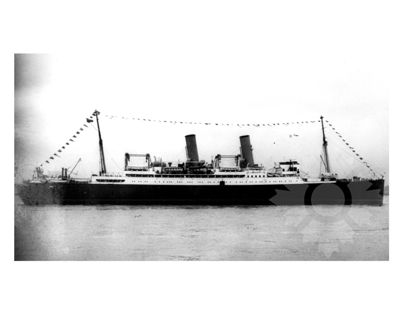 Black and White photo of ship Montrose I (SS) (1922-1939)