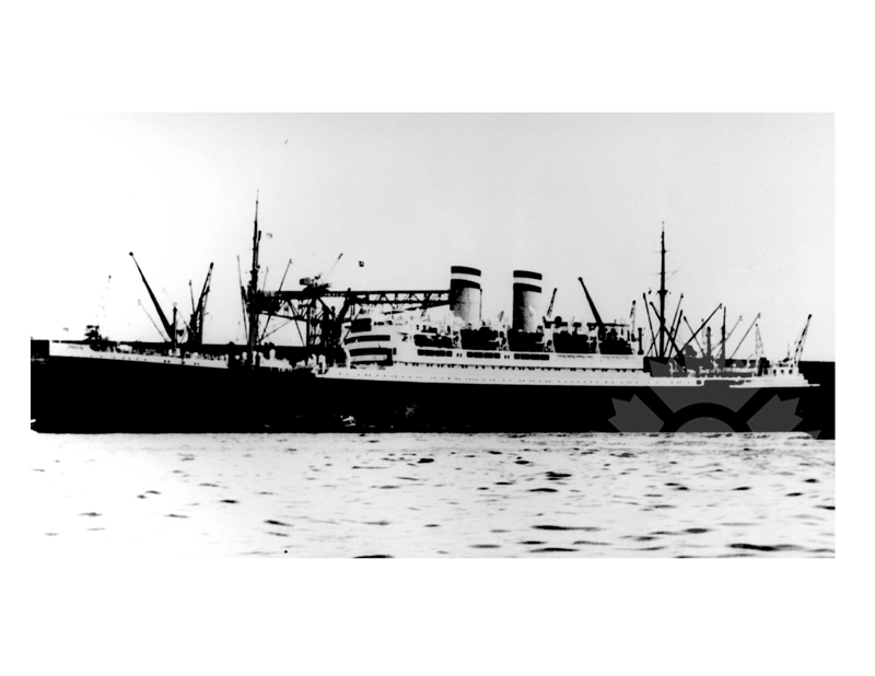 Black and white photo of the ship New York I (SS) (1926-1945)