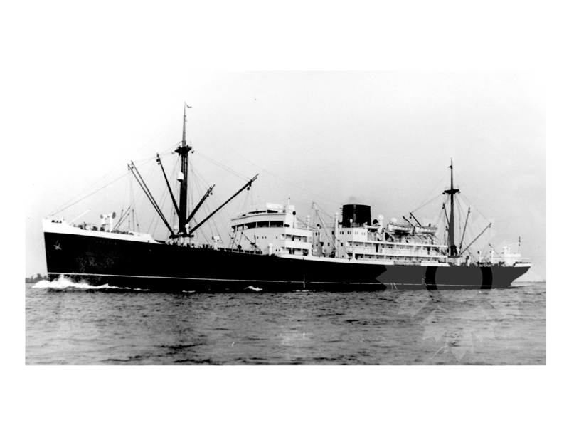 Black and White photo of ship Oregon II (SS) (1929-1955)