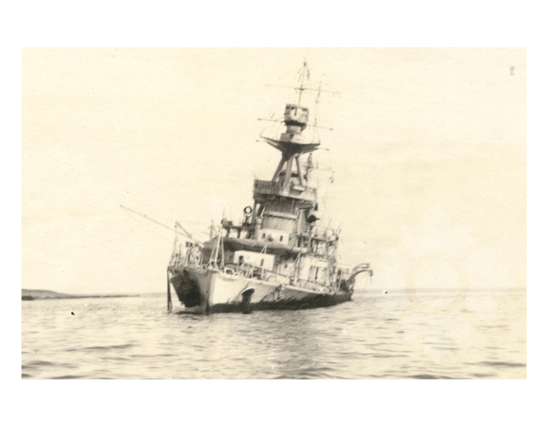 Black and white photo of the ship Raleigh (RMS) (1919-1922)