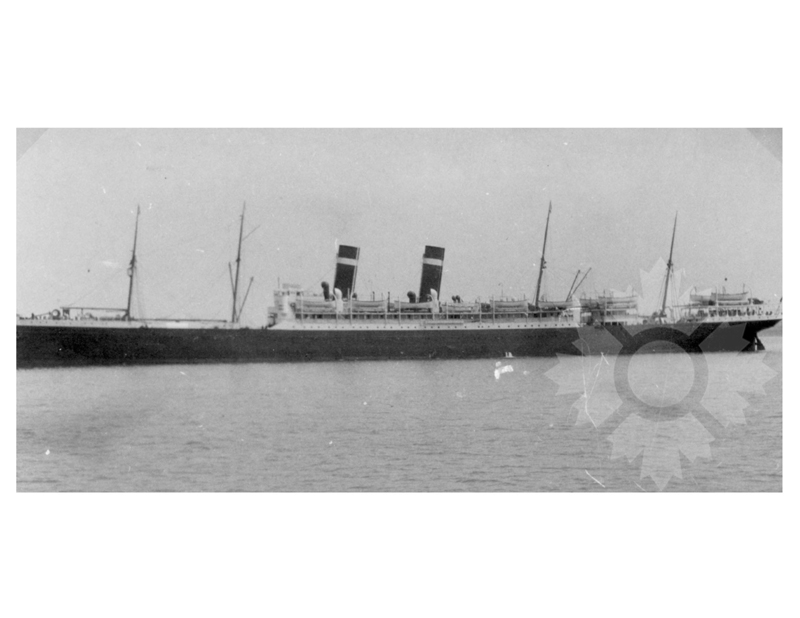 Black and white photo of the ship Zeeland II (SS) (1901-1915)