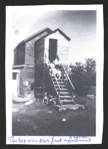 John Boot's first home, a two bedroom apartment. Canadian Museum of Immigration at Pier 21 (DI2013.1534.3).