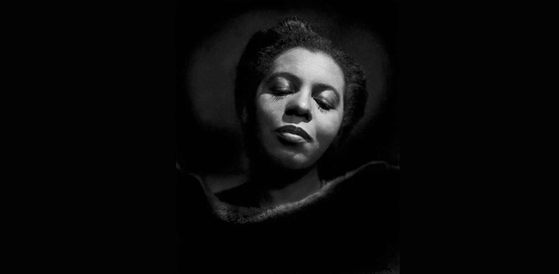 Portrait of Portia White, 1946. Photographed by Yousef Karsh