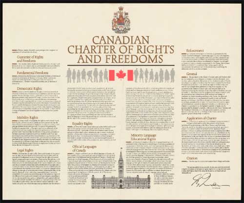 Document with writing and government logos, including the Canadian flag.