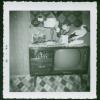 Ed Smith's first TV with radio. Canadian Museum of Immigration at Pier 21 (DI2013.1641.17).