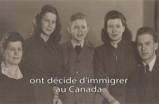A family portrait from the 1950s.