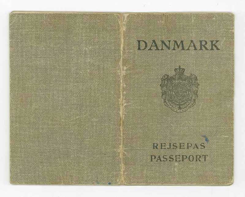 Denmark Passport Cover.