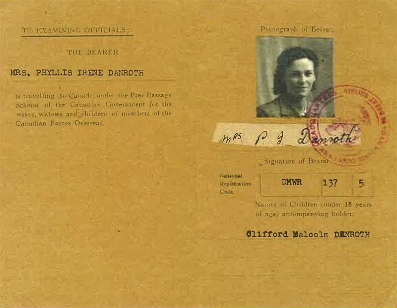 Canadian Travel Certificate