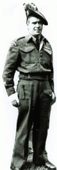 Young Charles in uniform.