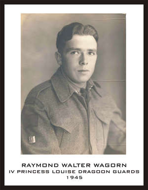 Military portrait of Raymond.