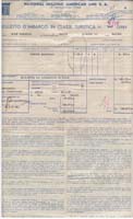 Travel document reading National Hellenic American Line.